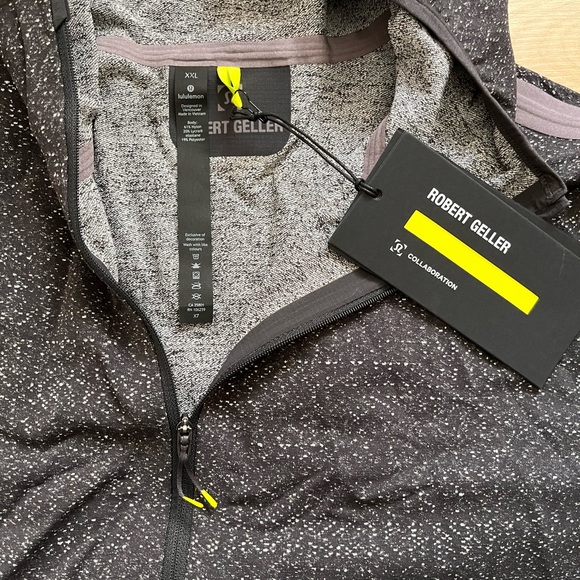 New Men’s Lululemon Take the Moment 1/2 zip Robert Geller hoodie • hooded XXL - Picture 14 of 15